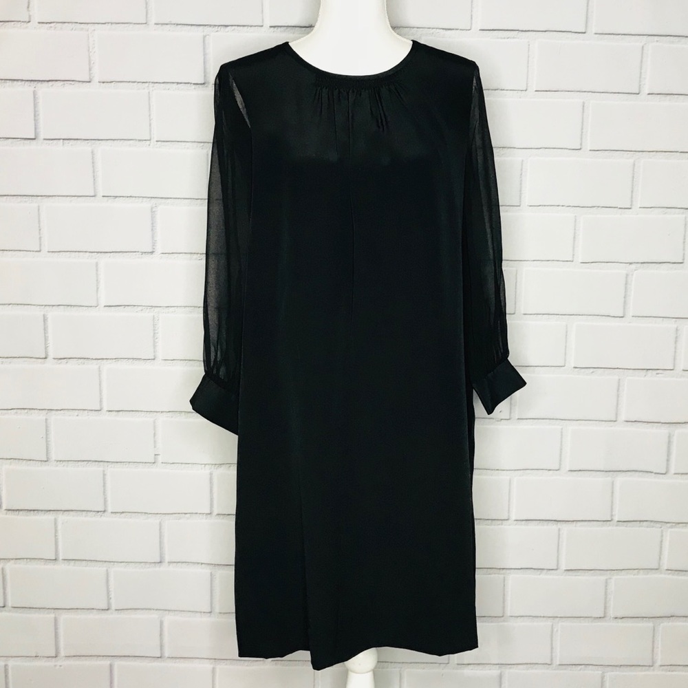 ⬇️ Kate Spade black shift silk dress - Picture 2 of 8